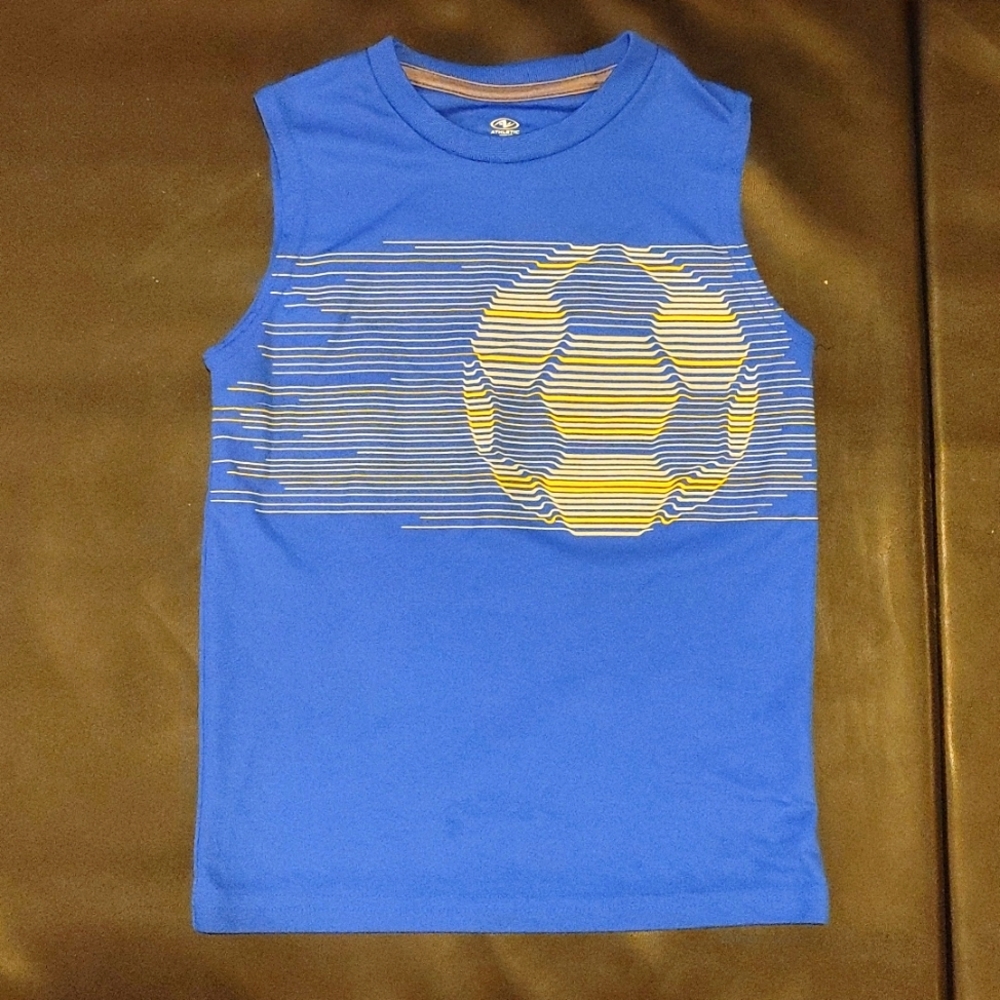 Boys performance active tank top size 6/7